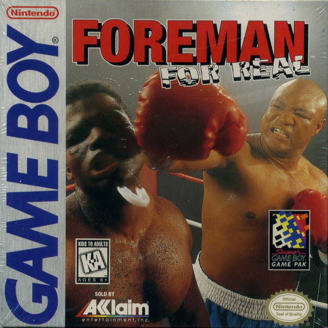 Foreman for Real - Gameboy Game