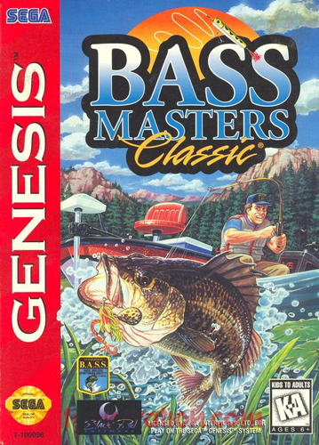 Bass Masters Classic - Sega Genesis Game
