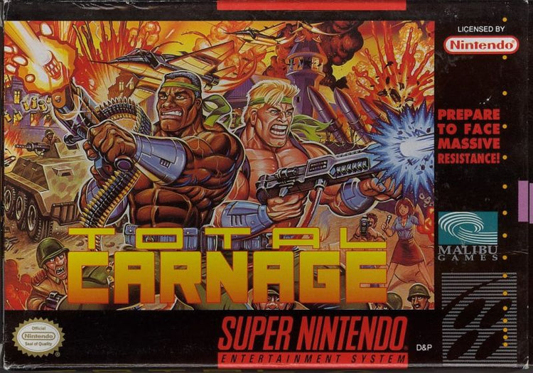 Total Carnage - SNES Game