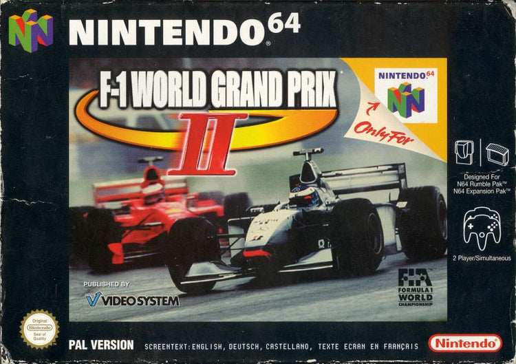 F1 World Grand Prix - Nintendo 64 Game