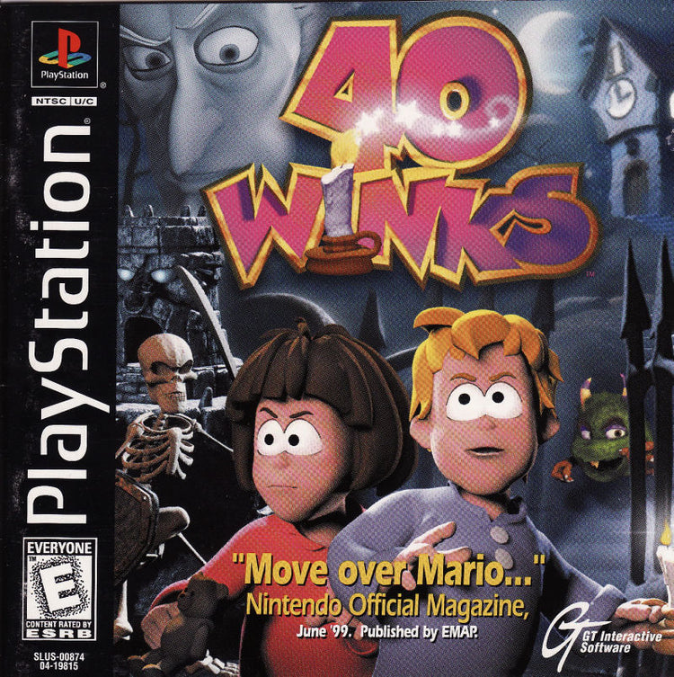 40 Winks - PS1 Game