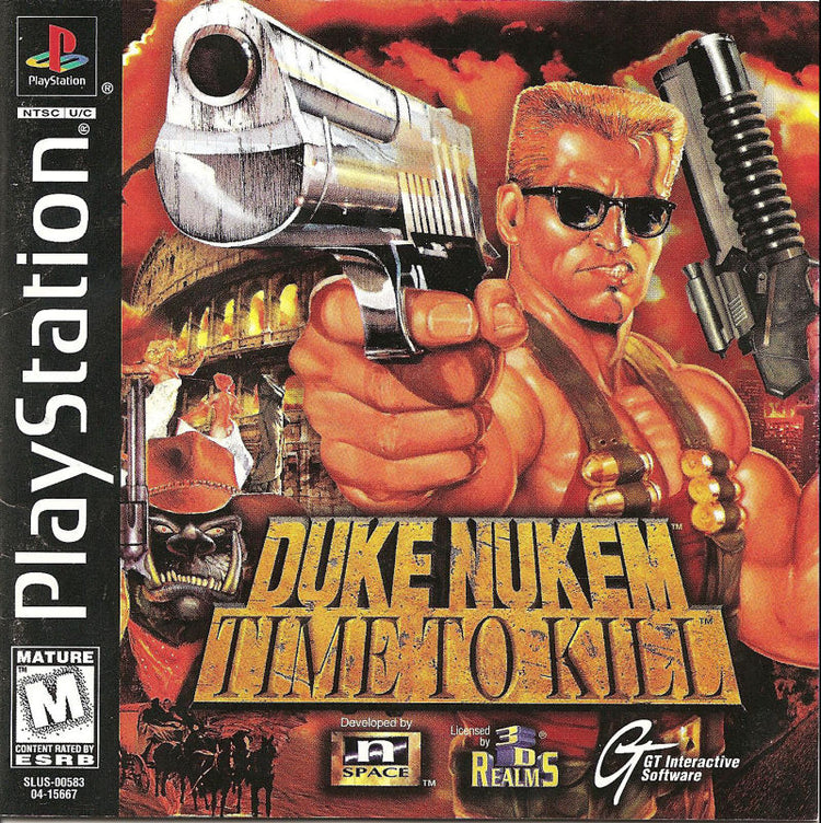 Duke Nukem Time to Kill - PS1 Game