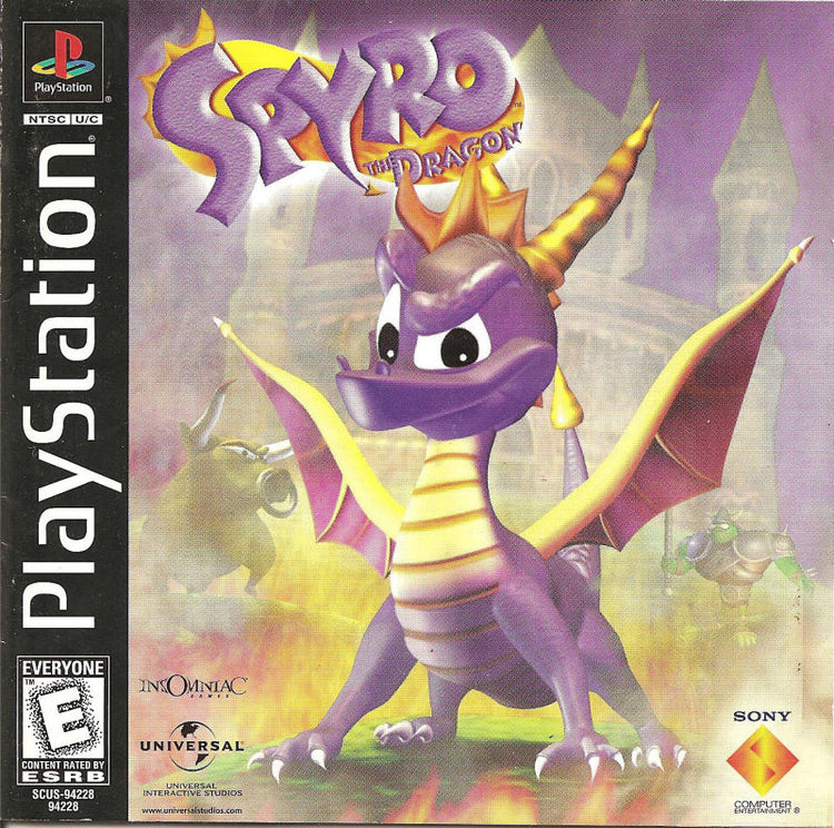 Spyro the Dragon - PS1 Game
