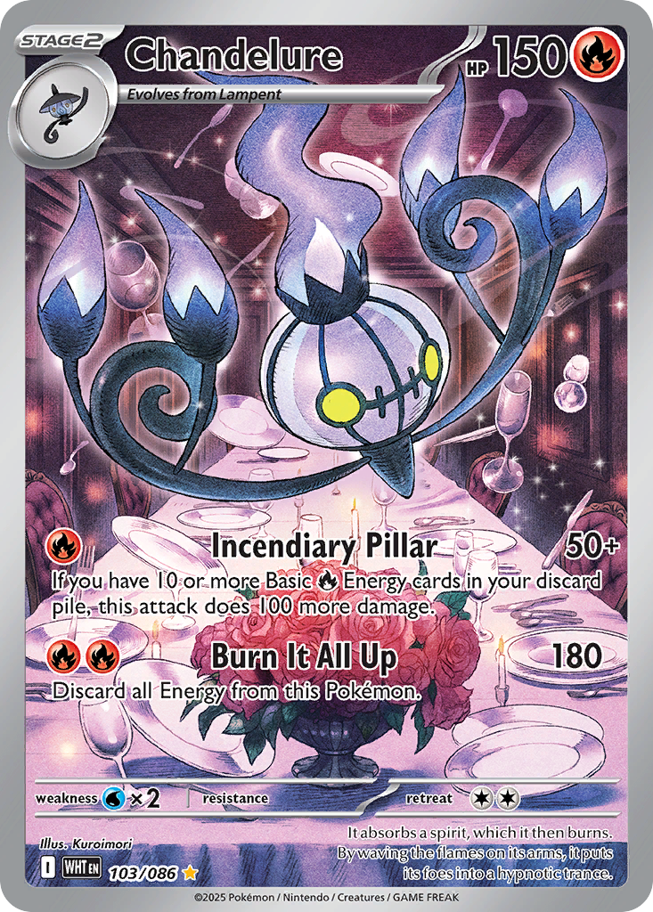 Chandelure (103/86) - White Flare