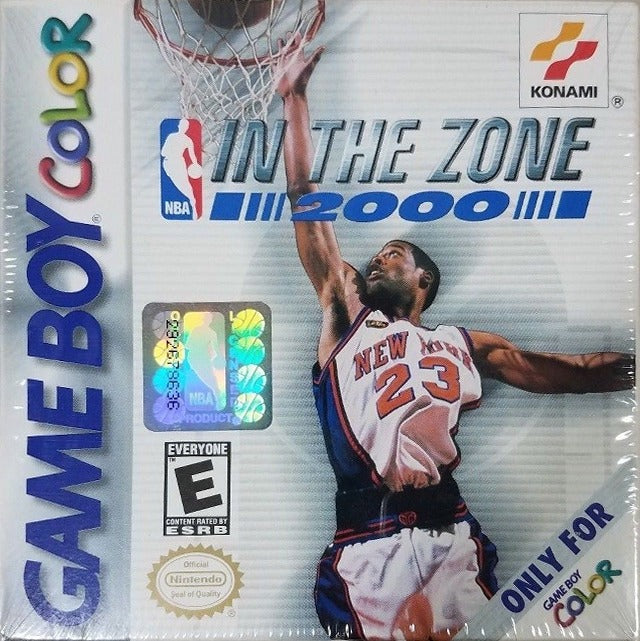 NBA In The Zone 2000 - Gameboy Color Game