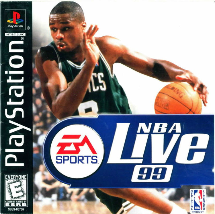 NBA Live 99 - PS1 Game