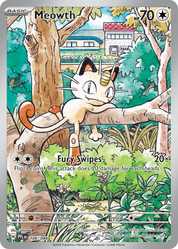 Meowth (106/94) - Phantasmal Flames