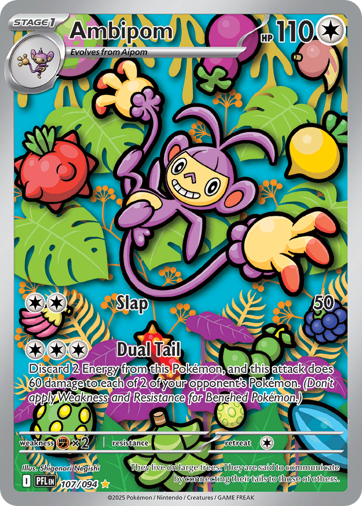 Ambipom (107/94) - Phantasmal Flames