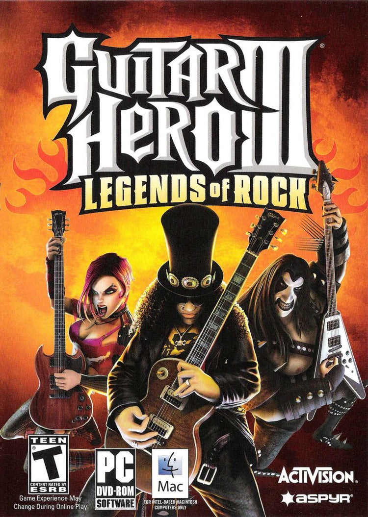 Guitar Hero III Legends of Rock - Wii Game