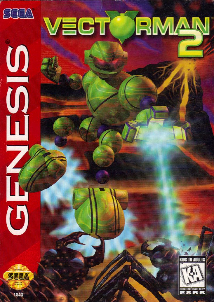 Vectorman 2 - Sega Genesis Game