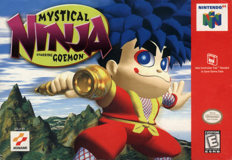 Mystical Ninja Starring Goemon - Nintendo 64 Game