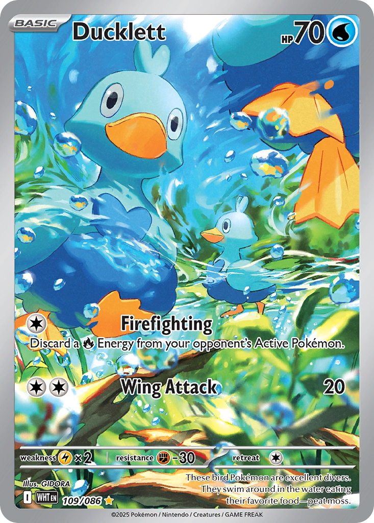 Ducklett (109/86) - White Flare