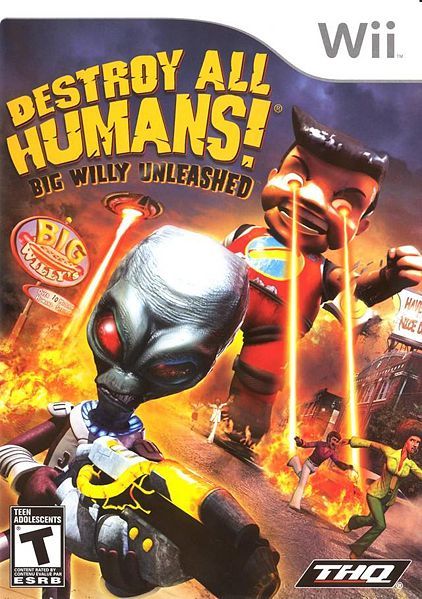 Destroy All Humans Big Willy Unleashed - Wii Game