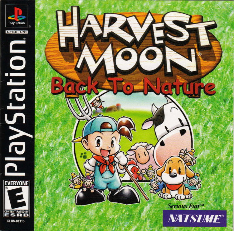 Harvest Moon Back to Nature - PS1 Game