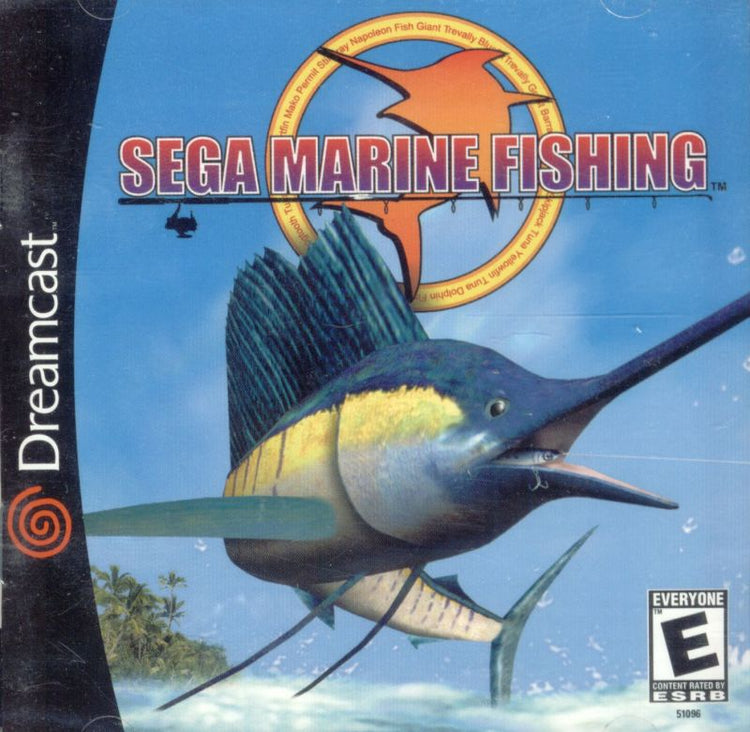 Sega Marine Fishing - Sega Dreamcast Game