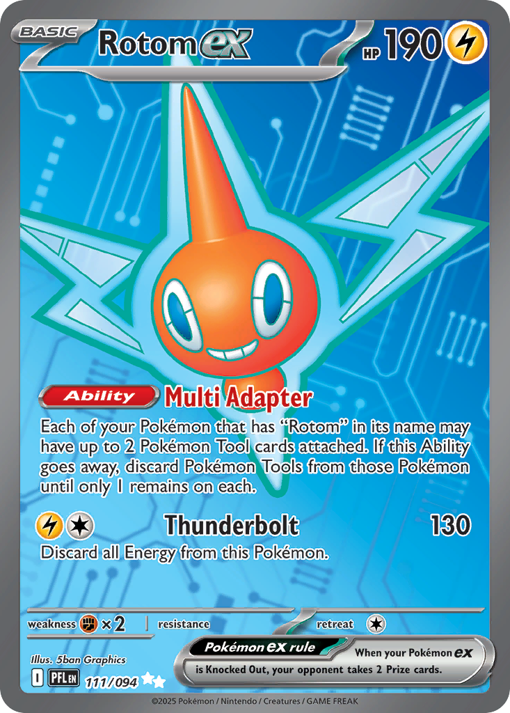 Rotom ex (111/94) - Phantasmal Flames