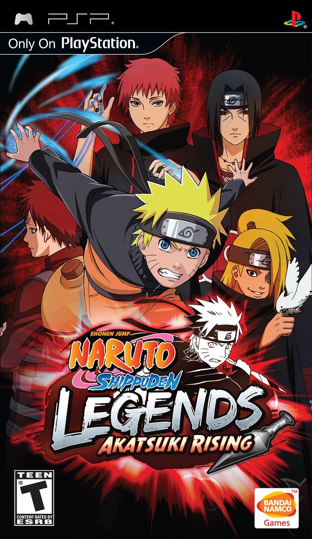 Naruto Shippuden Legends: Akatsuki Rising - PSP Game