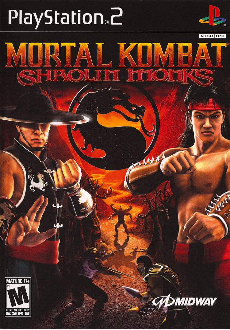 Mortal Kombat Shaolin Monks - PS2 Game