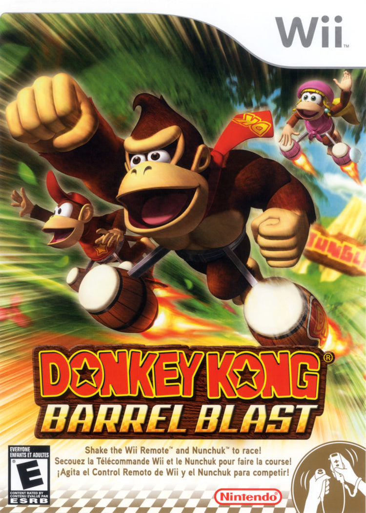 Donkey Kong Barrel Blast - Wii Game
