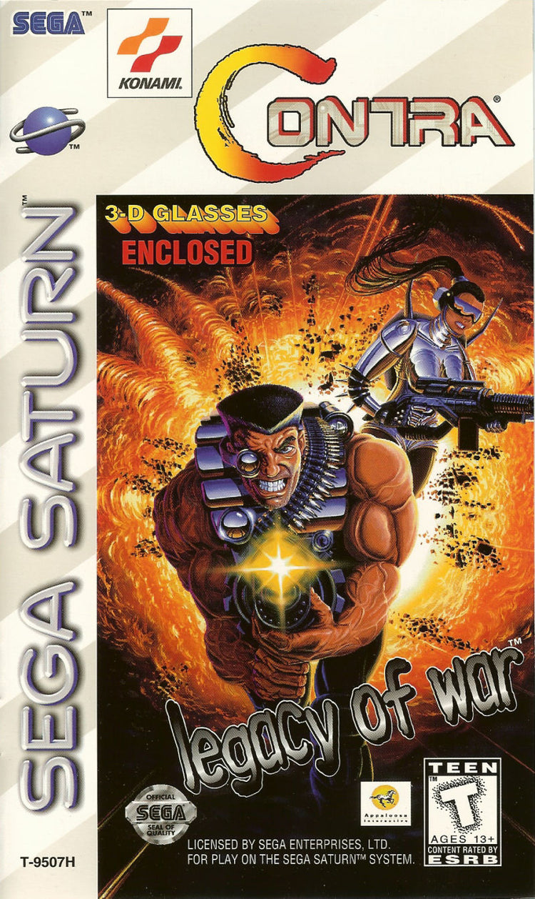 Contra Legacy of War - Sega Saturn Game