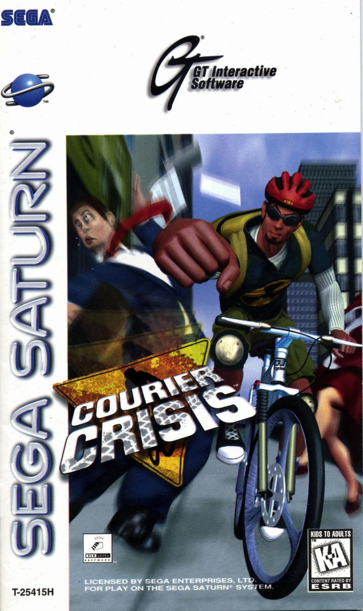 Courier Crisis - Sega Saturn Game