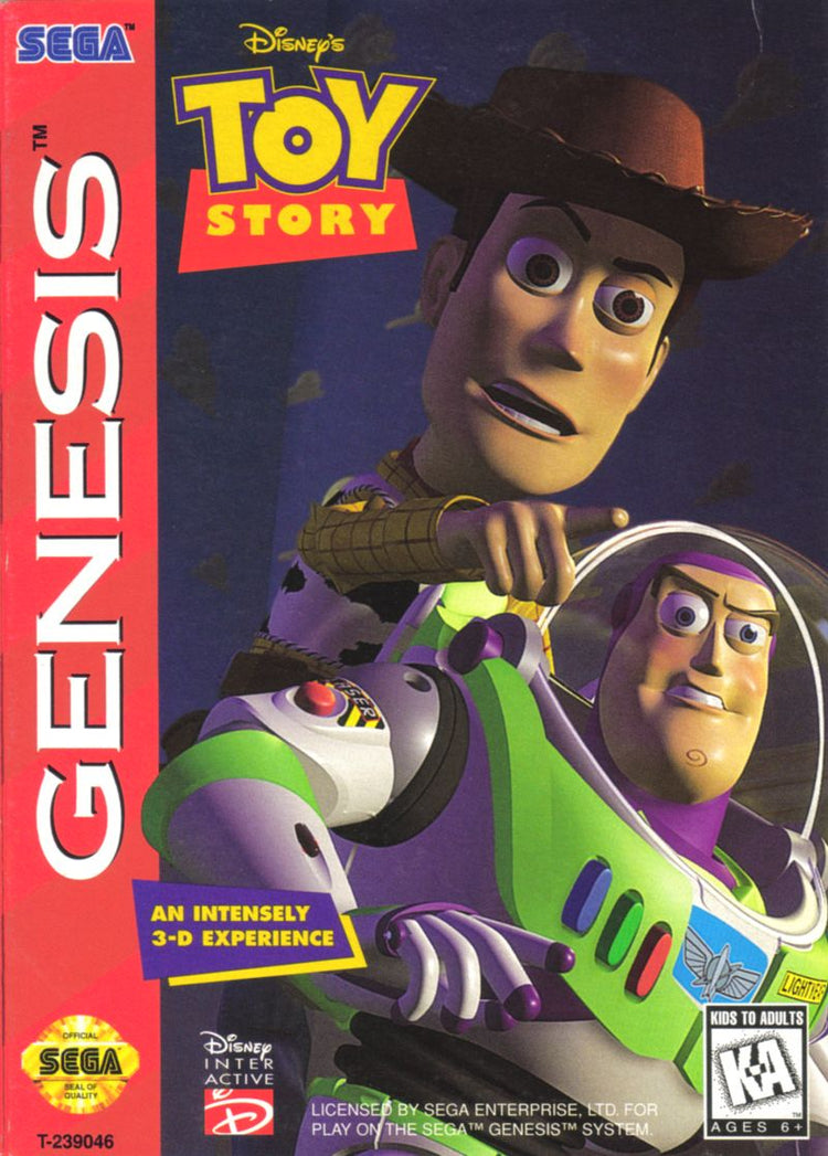 Toy Story - Sega Genesis Game