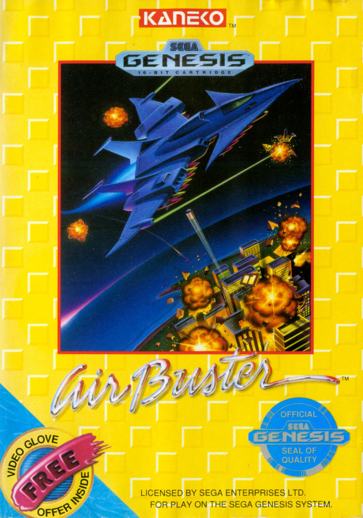 Air Buster - Sega Genesis Game