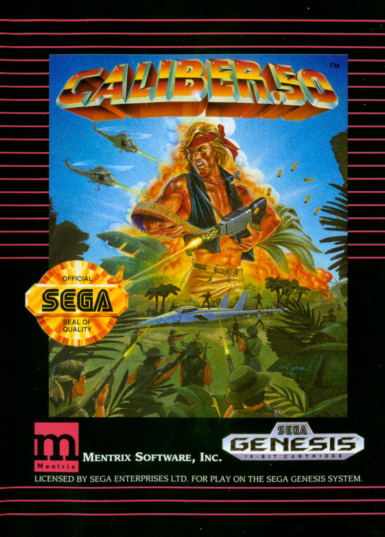 Caliber 50 - Sega Genesis Game