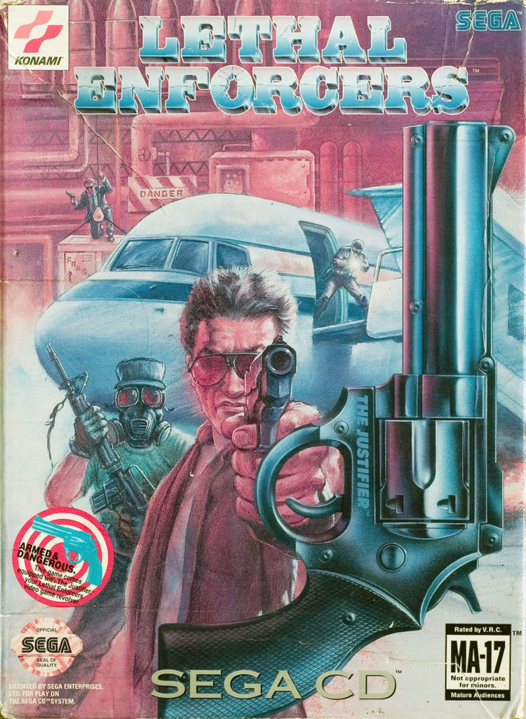 Lethal Enforcers - Sega CD Game