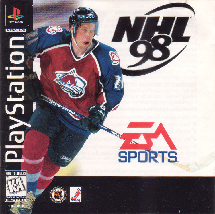 NHL 98 - PS1 Game