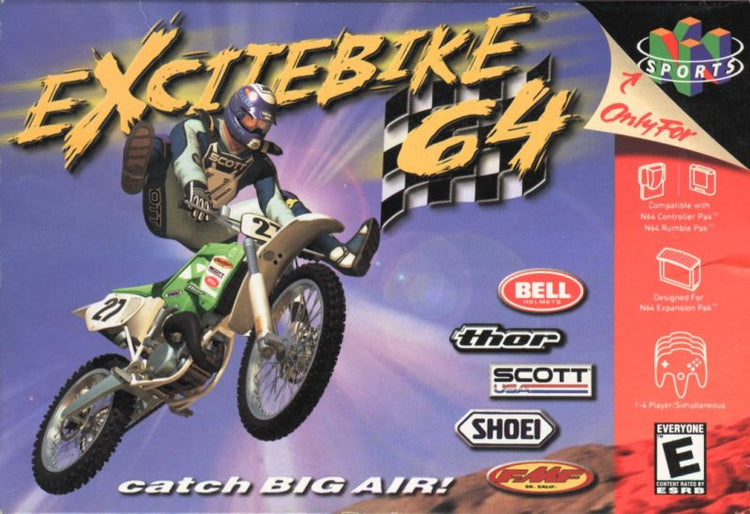 Excitebike 64 - Nintendo 64 Game