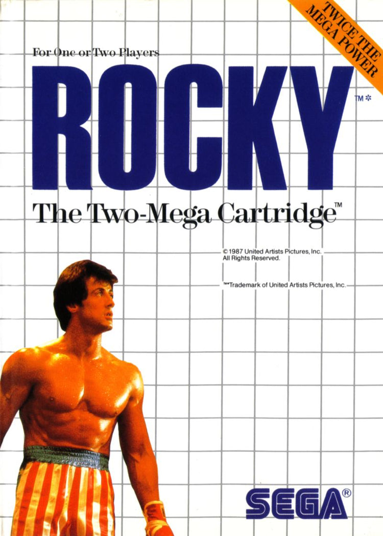 Rocky - Sega Master System Game