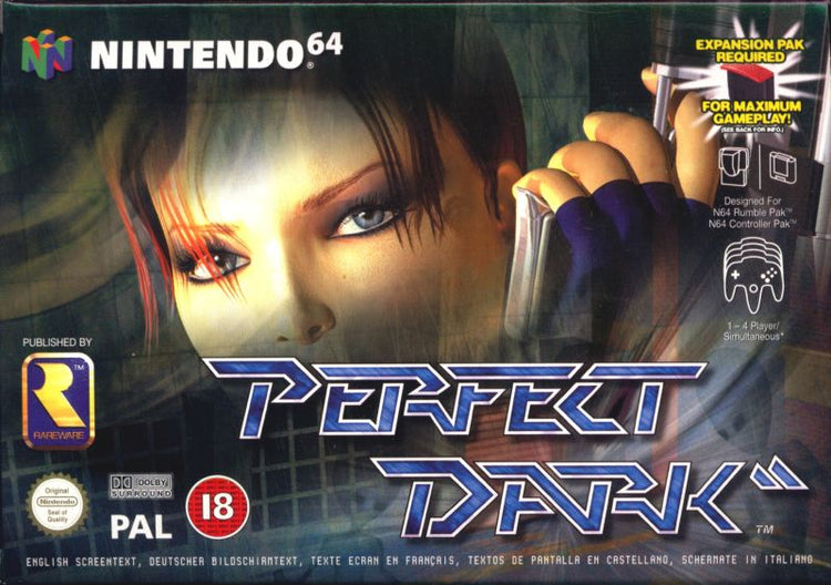 Perfect Dark - Nintendo 64 Game