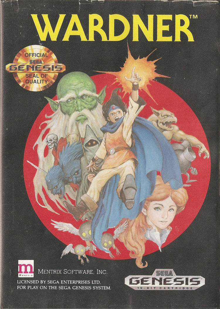 Wardner - Sega Genesis Game