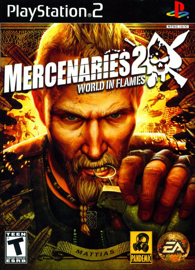 Mercenaries 2 World in Flames - PS2 Game