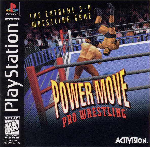 Power Move Pro Wrestling - PS1 Game