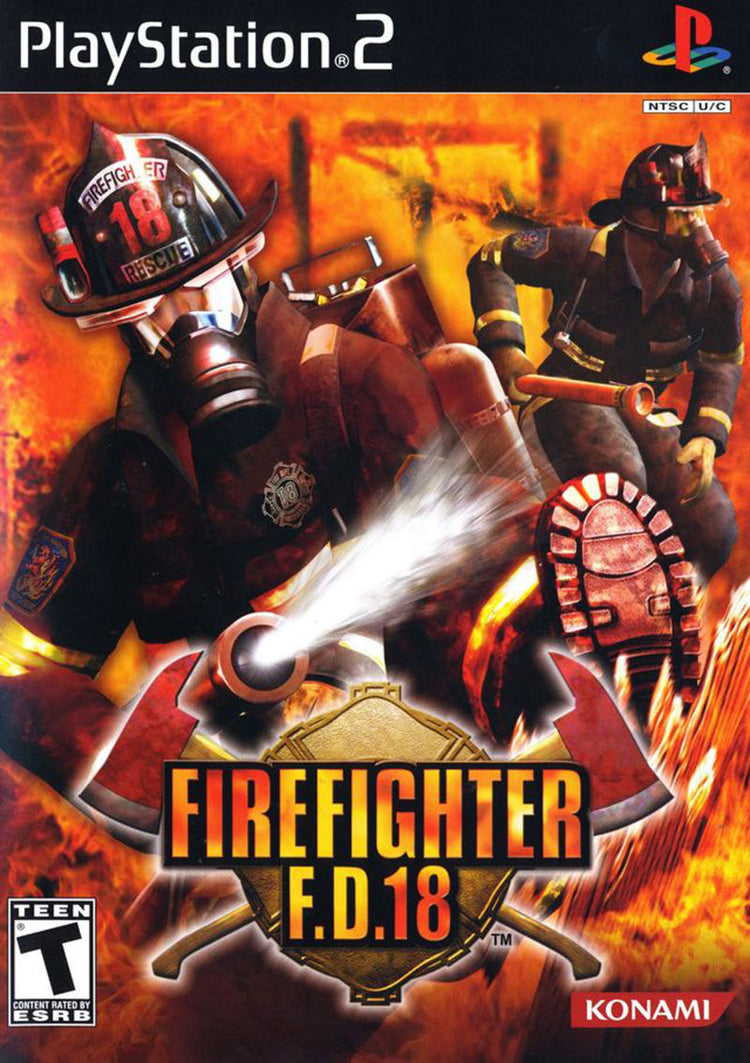 Firefighter FD 18 - PS2 Game