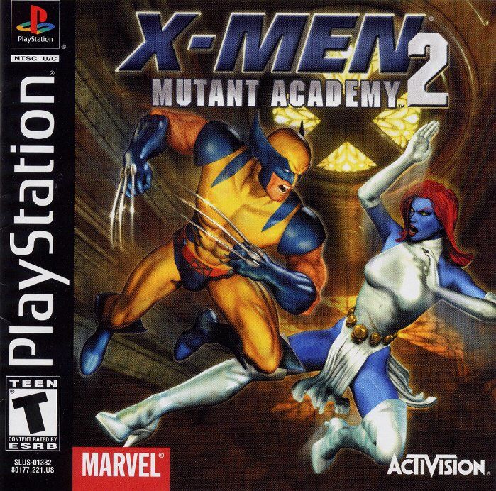X-men Mutant Academy 2 - PS1 Game