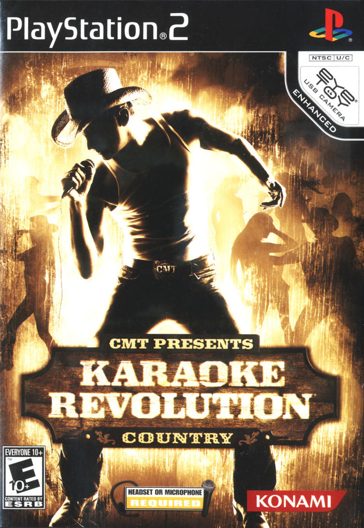 Karaoke Revolution Country - PS2 Game