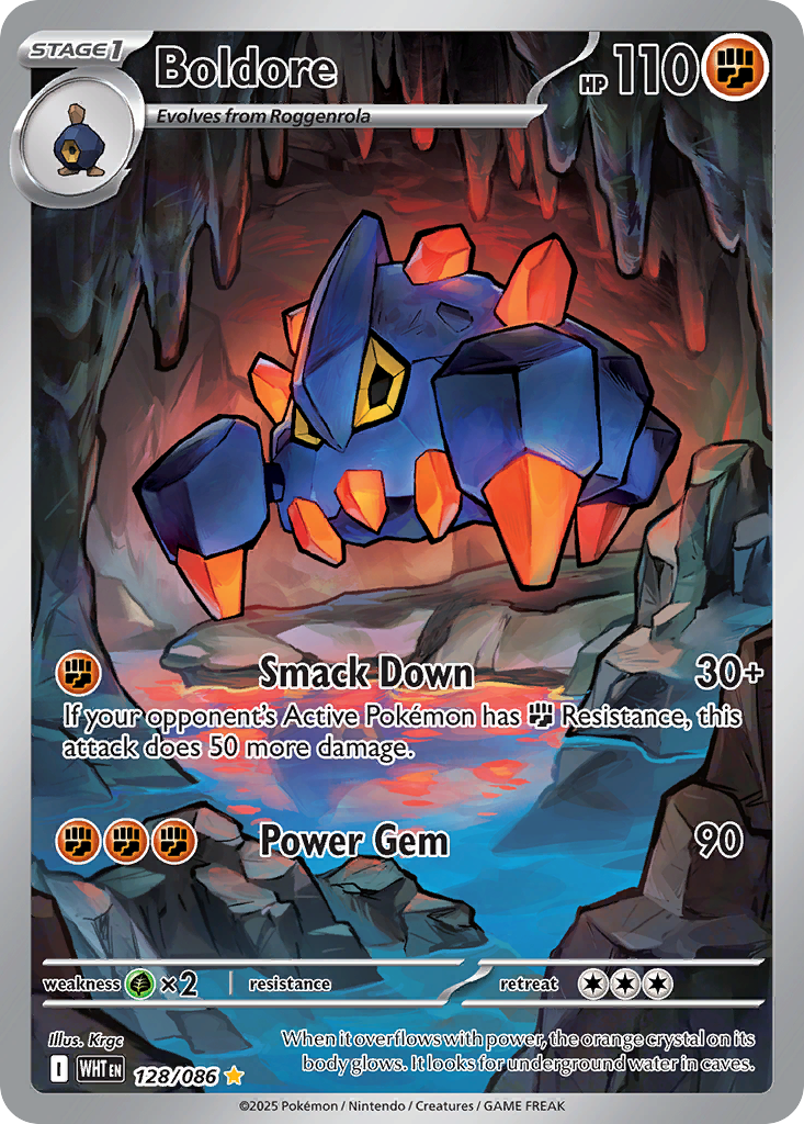 Boldore (128/86) - White Flare