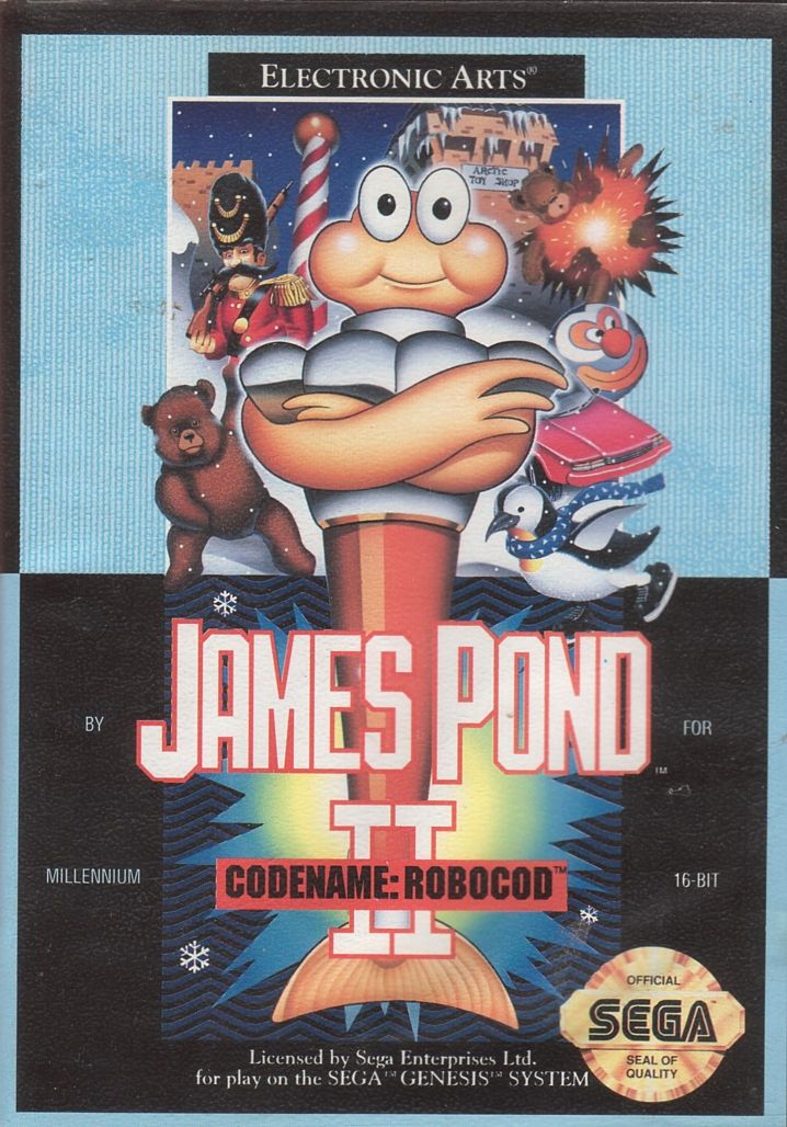 James Pond 2 Codename Robocod - Sega Genesis Game
