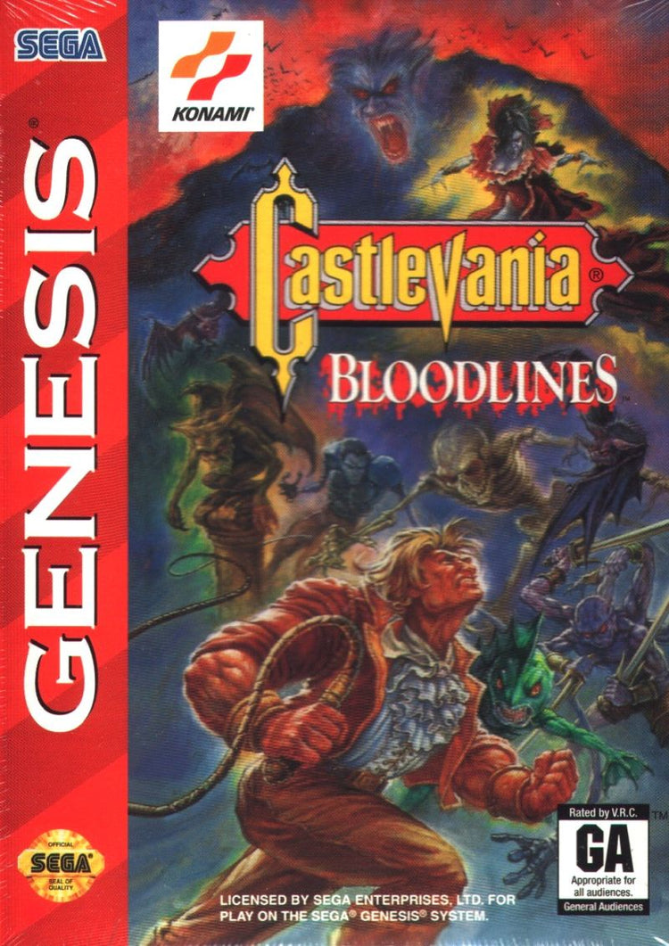 Castlevania: Bloodli - NES Game - Sega Genesis Game