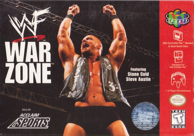 WWF Warzone - Nintendo 64 Game