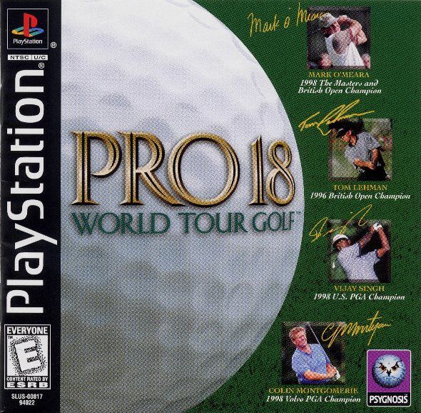 Pro 18 World Tour Golf - PS1 Game