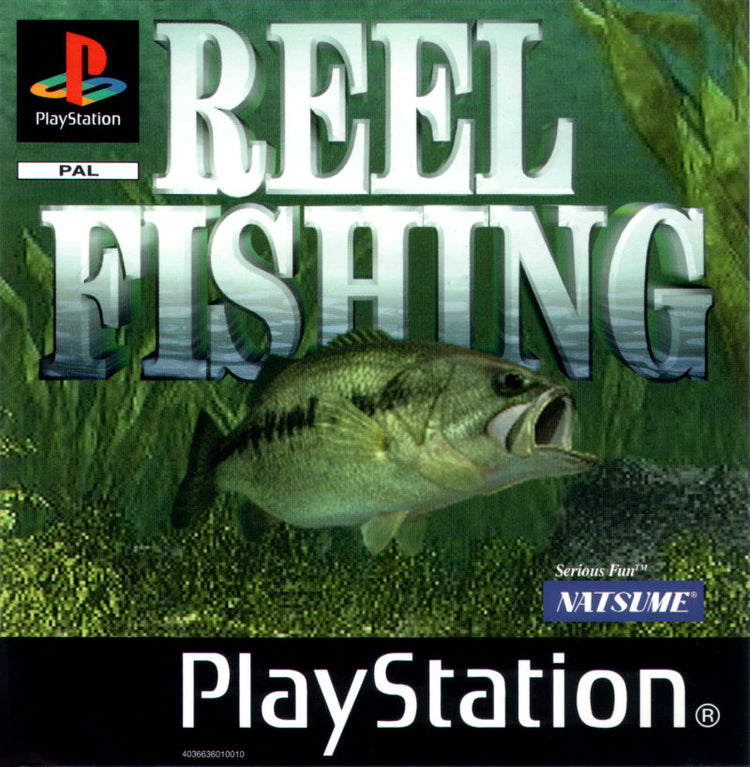 Reel Fishing - PS1 Game