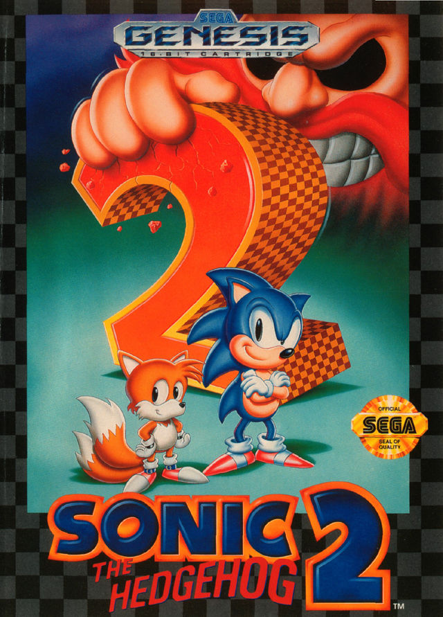 Sonic the Hedgehog 2 - Sega Genesis Game