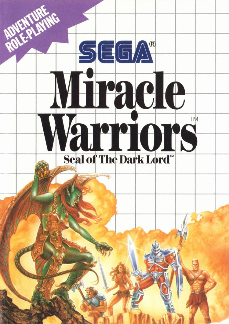 Miracle Warriors - Sega Master System Game