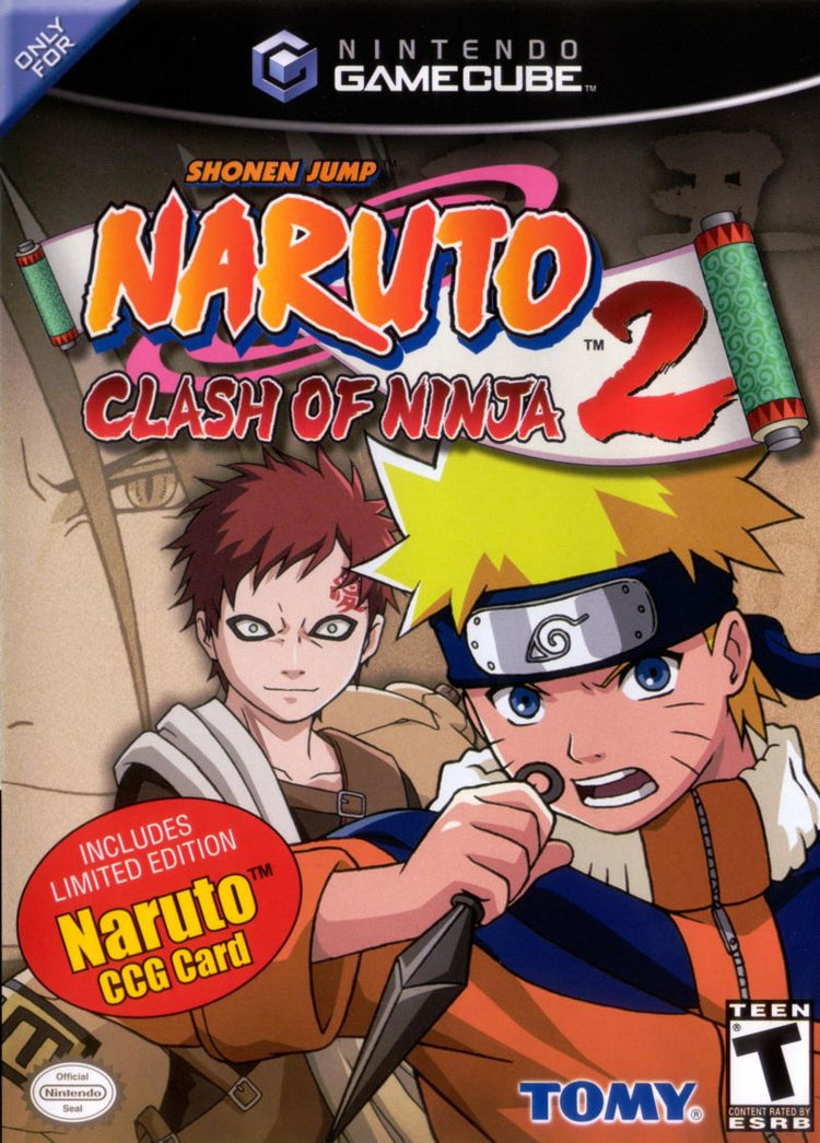 Naruto Clash of Ninja 2 - Gamecube Game