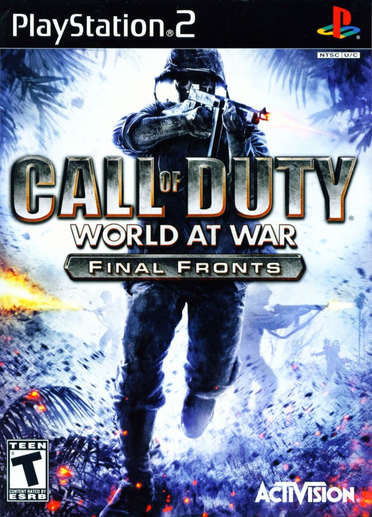 Call of Duty World at War Final Fronts - PS2 Game