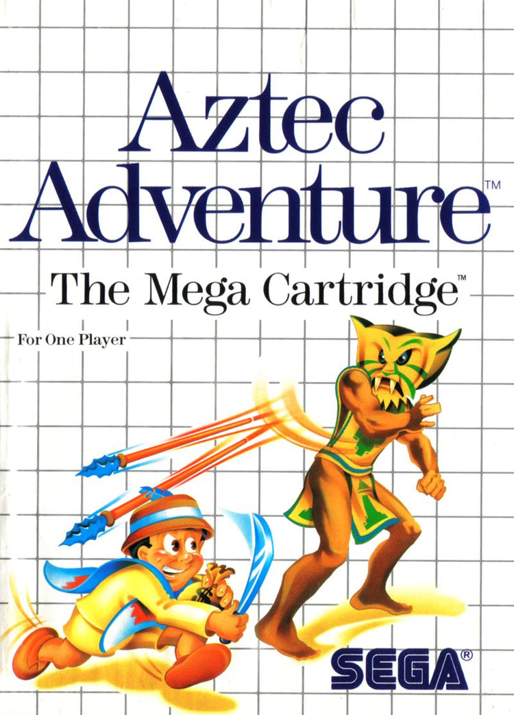 Aztec Adventure - Sega Master System Game